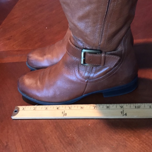 Naturalizer brown leather riding boots size 7.5M - Picture 8 of 16
